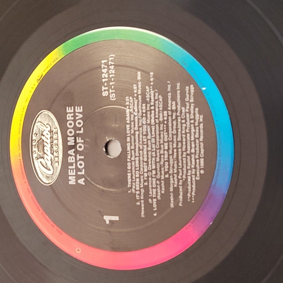 1986 MELBA MOORE Album - Picture 4 of 7